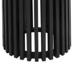 ΒΑΣΗ ΤΡΑΠΕΖΙΟΥ ΕΣΩΤ.ΧΩΡΟΥ ΣΤΡΟΓΓΥΛΗ FRANTZ HM9459.12 MINDI ΞΥΛΟ ΣΕ ΜΑΥΡΟ ΧΡΩΜΑ Φ45x74Yεκ. - Image 6