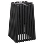 ΒΑΣΗ ΤΡΑΠΕΖΙΟΥ ΕΣΩΤ.ΧΩΡΟΥ ΤΕΤΡΑΓΩΝΗ FRANTZ HM9460.12 ΞΥΛΟ MINDI ΣΕ ΜΑΥΡΟ 45x45x73Y εκ.