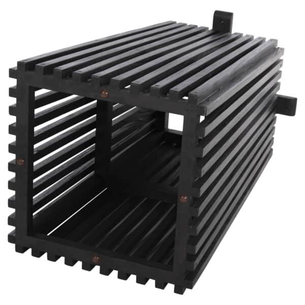 ΒΑΣΗ ΤΡΑΠΕΖΙΟΥ ΕΣΩΤ.ΧΩΡΟΥ ΤΕΤΡΑΓΩΝΗ FRANTZ HM9460.12 ΞΥΛΟ MINDI ΣΕ ΜΑΥΡΟ 45x45x73Y εκ. - Image 5