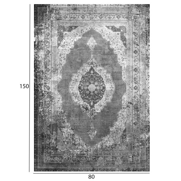 ΧΑΛΙ ΣΑΛΟΝΙΟΥ JOSIANE HM7676.07 ΓΚΡΙ 80X150 εκ. - Image 2