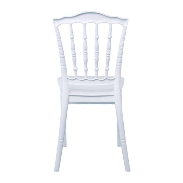 MILLS Καρέκλα Εστίασης - Catering Στοιβαζόμενη PP Άσπρο 40x51x89cm - Image 5