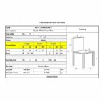 MILLS Καρέκλα Εστίασης - Catering Στοιβαζόμενη PP Άσπρο 40x51x89cm - Image 6