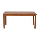 SPRING Τραπεζάκι Σαλονιού Καθιστικού Βεράντας-Κήπου, Ακακία Φυσικό 100x50x45cm - Image 2