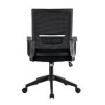 BF2965 Πολυθρόνα Γραφείου Ύφασμα Μαύρο Mesh 63x58x97/107cm - Image 3