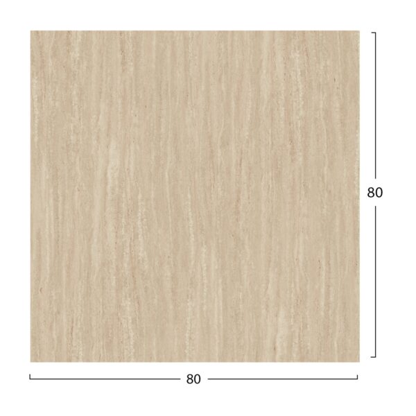 ΕΠΙΦΑΝΕΙΑ ΤΡΑΠΕΖΙΟΥ HPL ΤΕΤΡΑΓΩΝΗ HM5839.35 TRAVERTINE 80x80εκ. - Image 2