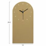 ΕΠΙΤΡΑΠΕΖΙΟ ΡΟΛΟΙ HM4339.03 ΜΕΤΑΛΛΟ ΣΕ ΚΑΠΟΥΤΣΙΝΟ ΧΡΩΜΑ 12X24,5Υεκ. - Image 2