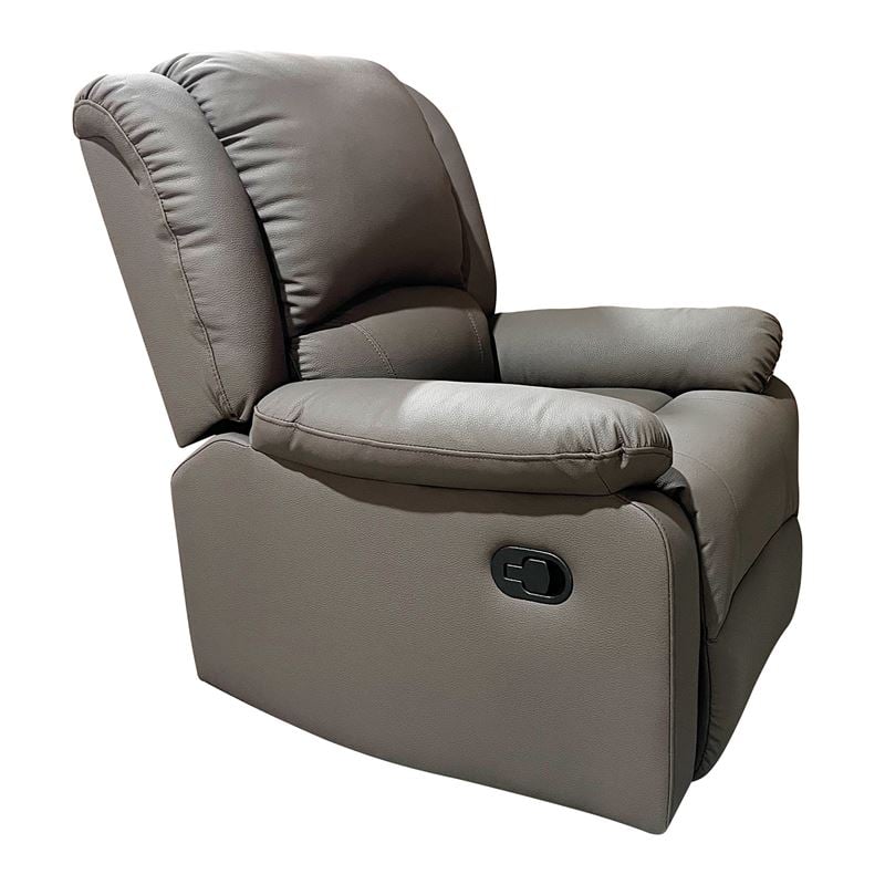 eva-polythrona-relax-saloniou-kathistikou-pu-kafe-enlarge EVA Πολυθρόνα Relax Σαλονιού - Καθιστικού, PU Καφέ 84x91x102cm - Image 1