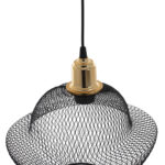 ΦΩΤΙΣΤΙΚΟ ΟΡΟΦΗΣ ΜΑΥΡΟ ΜΕΤΑΛΛΙΚΟ ΜΟΝΤΕΡΝΟ ΠΛΕΓΜΑ Φ30x65Yεκ.HM7690.01 - Image 5