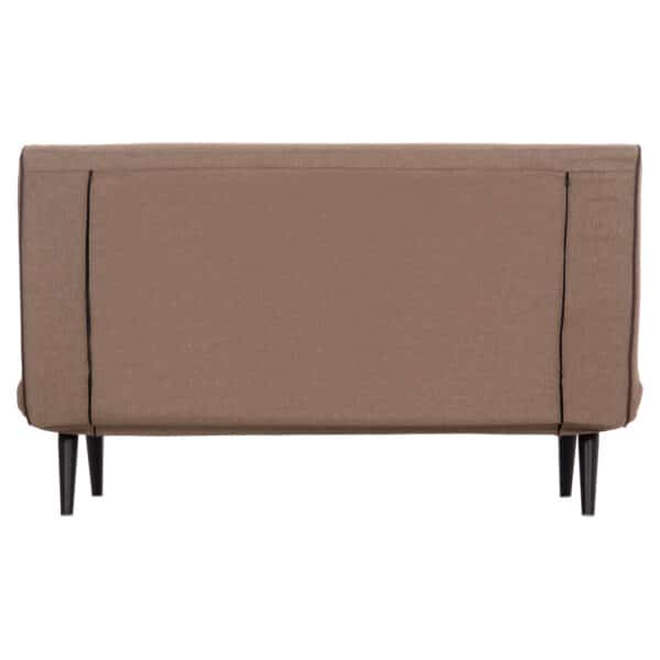 ΚΑΝΑΠΕΣ ΚΡΕΒΑΤΙ 2 ΑΤΟΜΩΝ ASMA HM3077.07 ΣΚΟΥΡΟ ΜΠΕΖ ΥΦΑΣΜΑ 143x78x84Yεκ. - Image 6