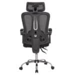 ΚΑΡΕΚΛΑ ΓΡΑΦΕΙΟΥ BARNET HM18258.01 ΜΑΥΡΟ MESH-ΜΑΥΡΟΣ ΣΚΕΛΕΤΟΣ NYLON 61x62x123Υ - Image 6