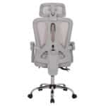 ΚΑΡΕΚΛΑ ΓΡΑΦΕΙΟΥ BARNET HM18258.02 ΓΚΡΙ MESH-ΓΚΡΙ ΣΚΕΛΕΤΟΣ NYLON 61x62x123Υ - Image 6