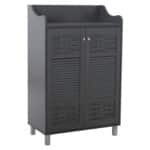 ΠΑΠΟΥΤΣΟΘΗΚΗ-ΝΤΟΥΛΑΠΙ KAILENA HM2230.10 ΜΕΛΑΜΙΝΗ ΓΚΡΙ 77x40x121,5 εκ.