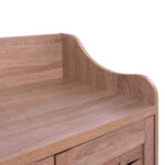 ΠΑΠΟΥΤΣΟΘΗΚΗ-ΝΤΟΥΛΑΠΙ KAILENA HM2230.02 ΜΕΛΑΜΙΝΗ ΣΕ SONAMA 77X40,5X122Υεκ. - Image 5