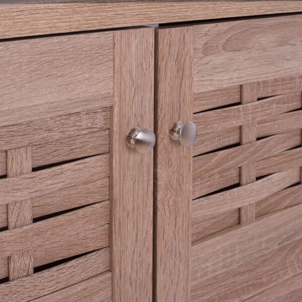 ΠΑΠΟΥΤΣΟΘΗΚΗ-ΝΤΟΥΛΑΠΙ KAILENA HM2230.02 ΜΕΛΑΜΙΝΗ ΣΕ SONAMA 77X40,5X122Υεκ. - Image 6