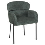 ΠΟΛΥΘΡΟΝΑ WOLF HM8583.03 ΠΕΤΡΟΛ ΥΦΑΣΜΑ ΜΠΟΥΚΛΕ ΜΕ ΜΕΤΑΛΛΙΚΑ ΠΟΔΙΑ 56x62x80Yεκ.