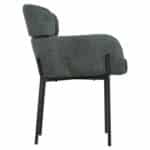 ΠΟΛΥΘΡΟΝΑ WOLF HM8583.03 ΠΕΤΡΟΛ ΥΦΑΣΜΑ ΜΠΟΥΚΛΕ ΜΕ ΜΕΤΑΛΛΙΚΑ ΠΟΔΙΑ 56x62x80Yεκ. - Image 4