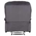 ΠΟΛΥΘΡΟΝΑ RELAX BRAYLEN HM3298.01 ΓΚΡΙ ΒΕΛΟΥΔΟ 85x90x95Υεκ. - Image 6