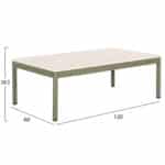 ΣΕΤ ΣΑΛΟΝΙ 4ΤΜΧ SONDRA HM6251.03 ΑΛΟΥΜΙΝΙΟ & ΣΧΟΙΝΙ ΠΡΑΣΙΝΟ-ΜΑΞΙΛΑΡΙΑ ΜΠΕΖ - Image 4