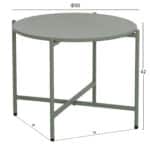 ΣΕΤ ΣΑΛΟΝΙ ΕΞ.ΧΩΡΟΥ 5ΤΜΧ VERMONT HM6504.07 ΜΕΤΑΛΛΟ-ΣΧΟΙΝΙ-ΓΥΑΛΙ--ΠΡΑΣΙΝΟ - Image 5