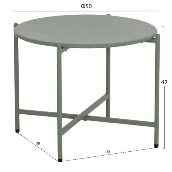 ΣΕΤ ΣΑΛΟΝΙ ΕΞ.ΧΩΡΟΥ 5ΤΜΧ VERMONT HM6504.07 ΜΕΤΑΛΛΟ-ΣΧΟΙΝΙ-ΓΥΑΛΙ--ΠΡΑΣΙΝΟ - Image 5