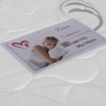 ΣΤΡΩΜΑ ΑΦΡΟΥ TRICO HM743 ΛΕΥΚΟ 90x190x10(πάχος)εκ. - Image 6