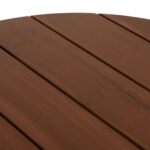 ΤΡΑΠΕΖΙ ΜΕΣΗΣ ΣΤΡΟΓΓΥΛΟ KOLIN HM6629 ΞΥΛΟ TEAK ΣΕ ΦΥΣΙΚΟ Φ65x65Υεκ. - Image 6