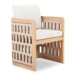 ΠΟΛΥΘΡΟΝΑ ΤΡΑΠΕΖΑΡΙΑΣ LUDVALD SM6445 ΞΥΛΟ ΑΚΑΚΙΑΣ-ΣΧΟΙΝΙ-ΜΠΕΖ ΜΑΞΙΛΑΡΙΑ 58x60x66Υεκ.