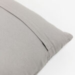 SILVER Z ΔΙΑΚΟΣΜΗΤΙΚΟ ΜΑΞΙΛΑΡΙ 50x50x10cm ΥΦΑΣΜΑ ΓΚΡΙ 014525 - Image 4