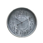 PERE ΡΟΛΟΪ ΤΟΙΧΟΥ 48x48x7cm ΜΕΤΑΛΛΟ ΓΚΡΙ ΓΥΑΛΙ 015182