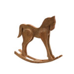 JEU ΔΙΑΚΟΣΜΗΤΙΚΟ ΚΟΥΝΙΣΤΟ ΑΛΟΓΟ 41x10x41cm ΞΥΛΟ MANGO ΦΥΣΙΚΟ 015615