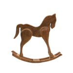 JEU ΔΙΑΚΟΣΜΗΤΙΚΟ ΚΟΥΝΙΣΤΟ ΑΛΟΓΟ 41x10x41cm ΞΥΛΟ MANGO ΦΥΣΙΚΟ 015615 - Image 2