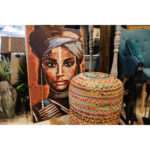 BANDU ΠΙΝΑΚΑΣ ΔΙΑΚΟΣΜΗΣΗΣ 60x90x3cm ΚΑΜΒΑΣ ΠΟΛΥΧΡΩΜΟ ΞΥΛΟ 016278 - Image 3