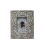 FIORE ΚΟΡΝΙΖΑ 21x3x25cm POLYRESIN ΛΕΥΚΟ ΓΥΑΛΙ 016349