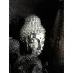 BUDAI ΔΙΑΚΟΣΜΗΤΙΚΟ ΒΟΥΔΑΣ 18x19x42cm POLYRESIN ΑΣΗΜΙ 016370 - Image 2