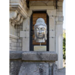 BUDAI ΔΙΑΚΟΣΜΗΤΙΚΟ ΒΟΥΔΑΣ 18x19x42cm POLYRESIN ΑΣΗΜΙ 016370 - Image 3