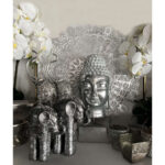 BUDAI ΔΙΑΚΟΣΜΗΤΙΚΟ ΒΟΥΔΑΣ 18x19x42cm POLYRESIN ΑΣΗΜΙ 016370 - Image 4