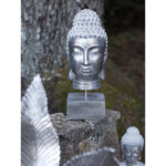 BUDAI ΔΙΑΚΟΣΜΗΤΙΚΟ ΒΟΥΔΑΣ 18x19x42cm POLYRESIN ΑΣΗΜΙ 016370 - Image 5