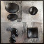 CURVE ΜΠΩΛ ΔΙΑΚΟΣΜΗΣΗΣ 16x16x8cm ΑΛΟΥΜΙΝΙΟ ΜΑΥΡΟ 016968 - Image 2