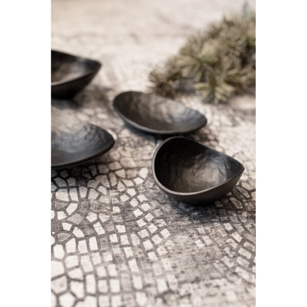 CURVE ΜΠΩΛ ΔΙΑΚΟΣΜΗΣΗΣ 16x16x8cm ΑΛΟΥΜΙΝΙΟ ΜΑΥΡΟ 016968 - Image 4