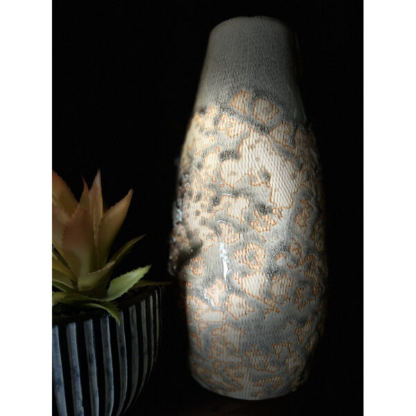 MINT ΒΑΖΟ 14x14x34cm ΚΕΡΑΜΙΚΟ ΜΕΝΤΑ 017145 - Image 3