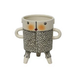 PERSON 1 ΚΑΣΠΩ 19x13x19cm ΚΕΡΑΜΙΚΟ ΛΕΥΚΟ 017159