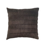 RELIEF ΔΙΑΚΟΣΜΗΤΙΚΟ ΜΑΞΙΛΑΡΙ 45x45cm ΥΦΑΣΜΑ ΚΑΦΕ POLYESTER 017172