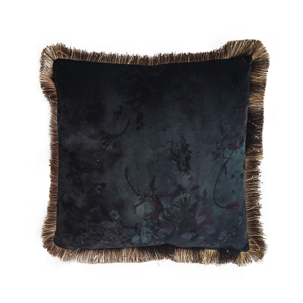 017175-uahgh-first- TRES ΔΙΑΚΟΣΜΗΤΙΚΟ ΜΑΞΙΛΑΡΙ 45x45cm ΥΦΑΣΜΑ ΜΠΛΕ ΠΡΑΣΙΝΟ POLYESTER 017175 - Image 1
