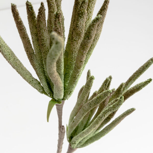 JUNGLE 2 ΛΟΥΛΟΥΔΙ ΤΕΧΝΗΤΟ 104cm EVA FOAM ΠΡΑΣΙΝΟ ΚΑΦΕ 017295 - Image 2