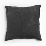 ROCK 1 ΔΙΑΚΟΣΜΗΤΙΚΟ ΜΑΞΙΛΑΡΙ 45x45cm ΥΦΑΣΜΑ ΑΝΘΡΑΚΙ 017344