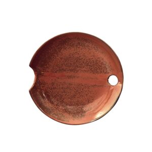 ROND ΠΙΑΤΕΛΑ ΔΙΑΚΟΣΜΗΣΗΣ 30x30x5cm ΚΕΡΑΜΙΚΟ TERRACOTTA 017400