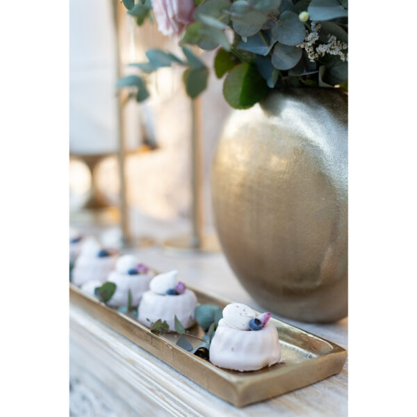 STELLA ΔΙΣΚΟΣ ΔΙΑΚΟΣΜΗΣΗΣ 79x13x3cm ΑΛΟΥΜΙΝΙΟ ΧΡΥΣΟ 017615 - Image 2