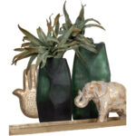 STELLA ΔΙΣΚΟΣ ΔΙΑΚΟΣΜΗΣΗΣ 79x13x3cm ΑΛΟΥΜΙΝΙΟ ΧΡΥΣΟ 017615 - Image 3