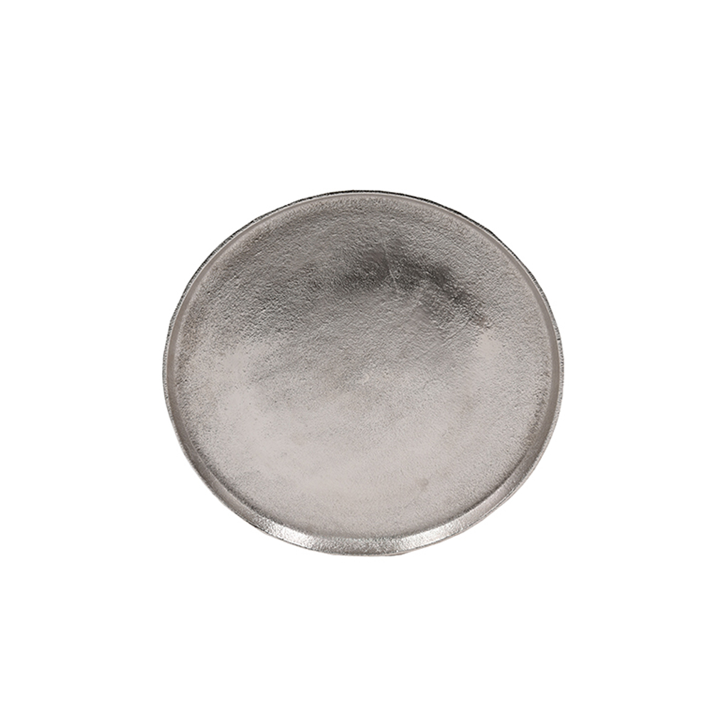 017630-OpGyX-first-_1 LUNA ΔΙΣΚΟΣ ΔΙΑΚΟΣΜΗΣΗΣ 36x36x2cm ΑΛΟΥΜΙΝΙΟ ΑΣΗΜΙ 017630 - Image 1
