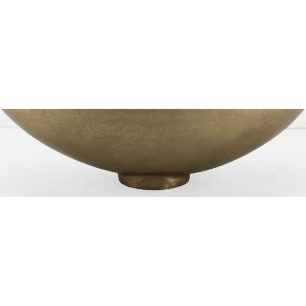 FLOW ΜΠΩΛ ΔΙΑΚΟΣΜΗΣΗΣ 43x25x16cm ΑΛΟΥΜΙΝΙΟ ΧΡΥΣΟ 017634 - Image 3